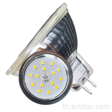 สปอตไลท์แก้ว LED SMD 5W หรี่ได้ 60 ° MR16